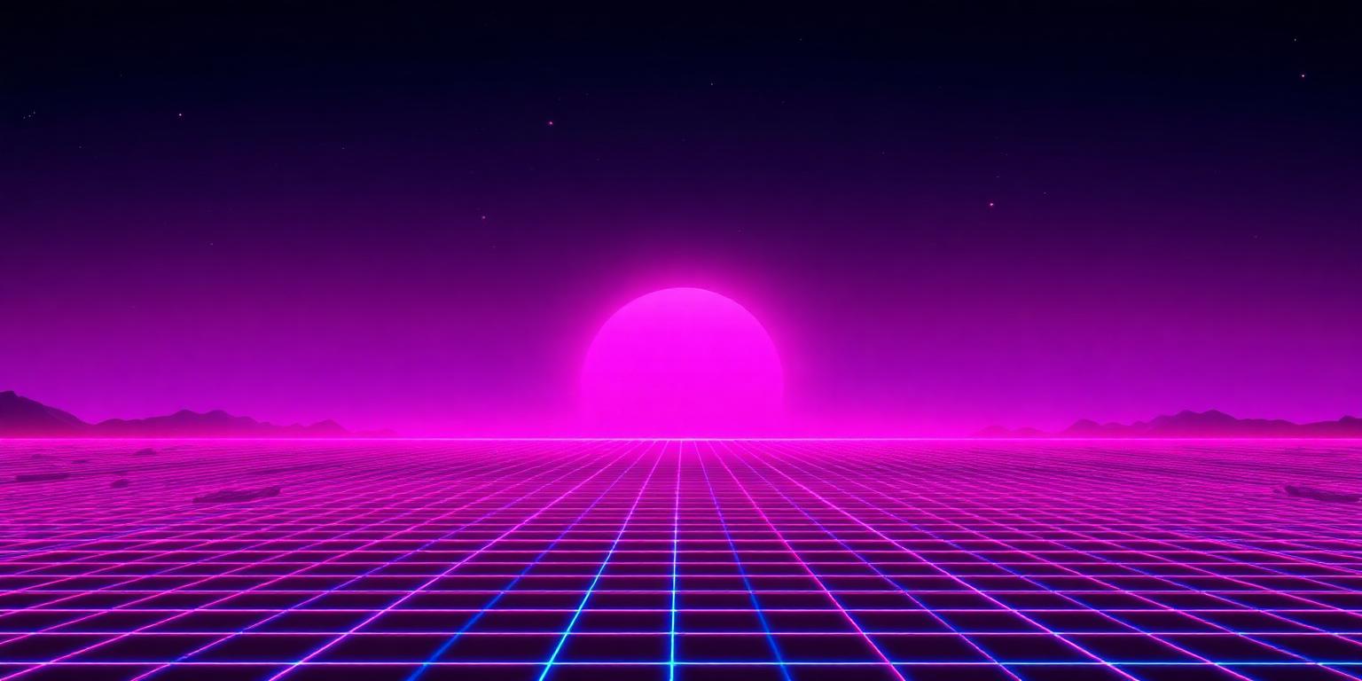 1985 called. They want their aesthetic back. They cannot have it.